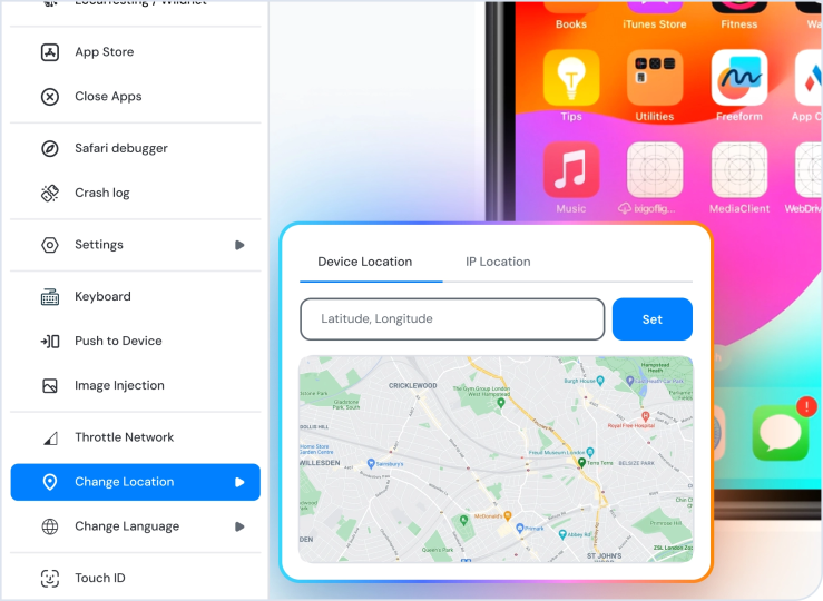 Manual testing feature